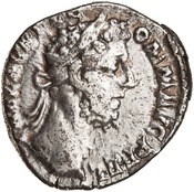 obverse of Commodus RIC III 256