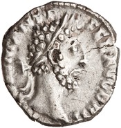 obverse of Commodus RIC III 159