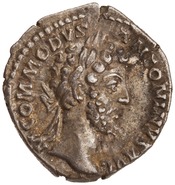 obverse of Commodus RIC III 50A
