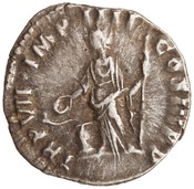 reverse of Commodus RIC III 33A