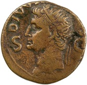 obverse of Caligula RIC I² 56
