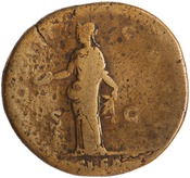 reverse of Antoninus Pius RIC III 1276