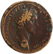 obverse of Antoninus Pius RIC III 1212
