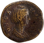obverse of Antoninus Pius RIC III 1136