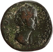 obverse of Antoninus Pius RIC III 1120