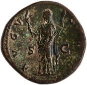reverse of Antoninus Pius RIC III 1120
