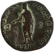 reverse of Antoninus Pius RIC III 1010