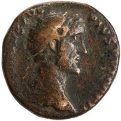 obverse of Antoninus Pius RIC III 993