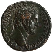 obverse of Antoninus Pius RIC III 901