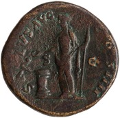 reverse of Antoninus Pius RIC III 886