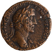 obverse of Antoninus Pius RIC III 880