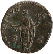 reverse of Antoninus Pius RIC III 772