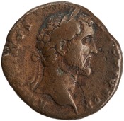 obverse of Antoninus Pius RIC III 706A