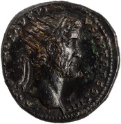 obverse of Antoninus Pius RIC III 660A