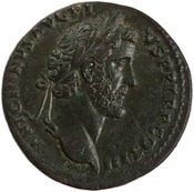 obverse of Antoninus Pius RIC III 643A