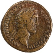 obverse of Antoninus Pius RIC III 641