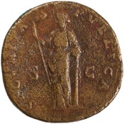 reverse of Antoninus Pius RIC III 641
