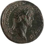 obverse of Antoninus Pius RIC III 624A