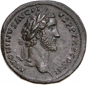 obverse of Antoninus Pius RIC III 609