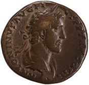 obverse of Antoninus Pius RIC III 600B