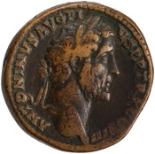 obverse of Antoninus Pius RIC III 600A