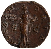 reverse of Antoninus Pius RIC III 593