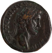 obverse of Antoninus Pius RIC III 574