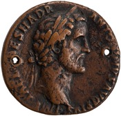 obverse of Antoninus Pius RIC III 533A