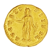 reverse of Antoninus Pius RIC III 494A_AUREUS