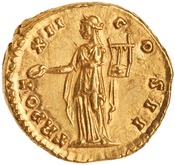 reverse of Antoninus Pius RIC III 474A