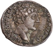 obverse of Antoninus Pius RIC III 422_DENARIUS