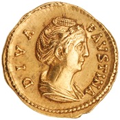 obverse of Antoninus Pius RIC III 349B