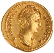 obverse of Antoninus Pius RIC III 342