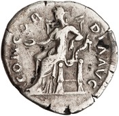 reverse of Antoninus Pius RIC III 328A