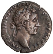 obverse of Antoninus Pius RIC III 252