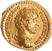 obverse of Antoninus Pius RIC III 233A