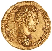 obverse of Antoninus Pius RIC III 229_AUREUS
