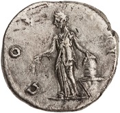 reverse of Antoninus Pius RIC III 221