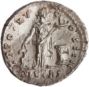reverse of Antoninus Pius RIC III 217