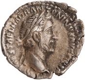 obverse of Antoninus Pius RIC III 201