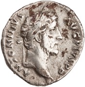 obverse of Antoninus Pius RIC III 117