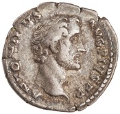 obverse of Antoninus Pius RIC III 42