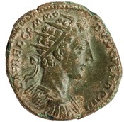 obverse of Marcus Aurelius RIC III 1614