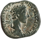 obverse of Marcus Aurelius RIC III 1584