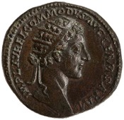 obverse of Marcus Aurelius RIC III 1568A