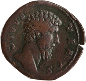 obverse of Marcus Aurelius RIC III 1510