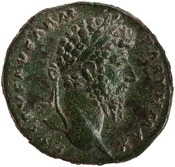 obverse of Marcus Aurelius RIC III 1456