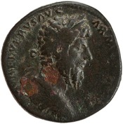 obverse of Marcus Aurelius RIC III 1426