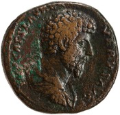 obverse of Marcus Aurelius RIC III 1342