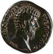 obverse of Marcus Aurelius RIC III 1308